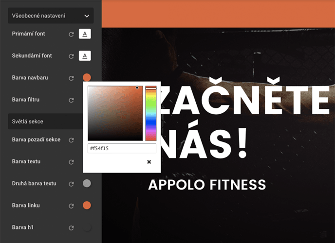  Vytvoření unikátního designu