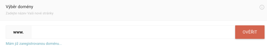 Výběr domény